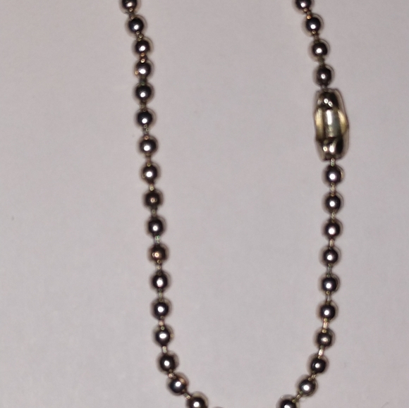 Set of 5 ball chain necklaces, gold color,  new never used. - Picture 8 of 11